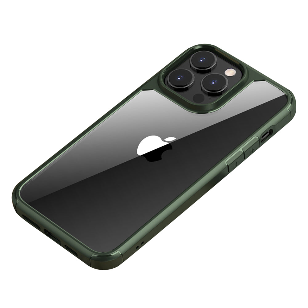 Defense Armor Series til iPhone 13 Pro Max Hybrid Clear Case Drop Protection TPU PC-telefoncover Defense Armor Series til iPhone 13 Pro Max Hybrid Clear Case Drop Protection TPU PC-telefoncover